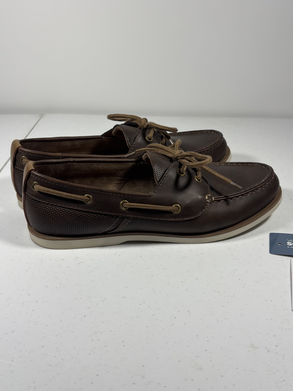 Sonoma Men's Brown Boat Shoes NWT